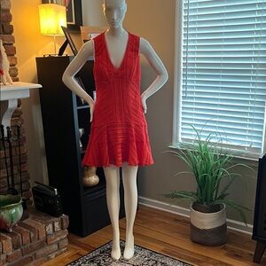 Bardot Vibrant Red Mini Dress
Size: 8